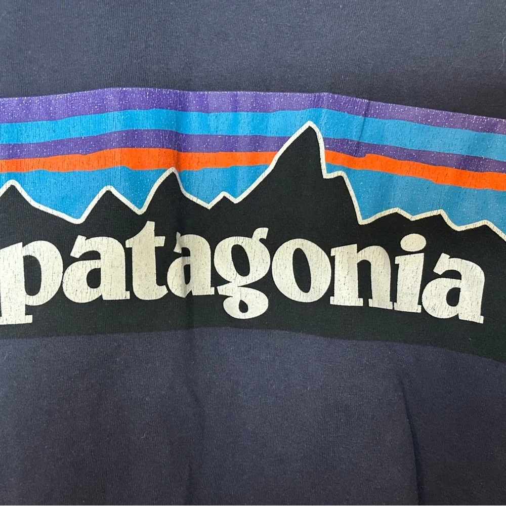 Patagonia Men's Long-Sleeved P-6 Logo Responsibili-Tee. - Picture 1 of 12